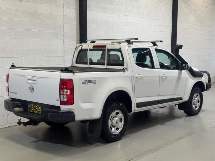 2016 Holden Colorado LS RG MY16 4X4 Dual Range Summit White