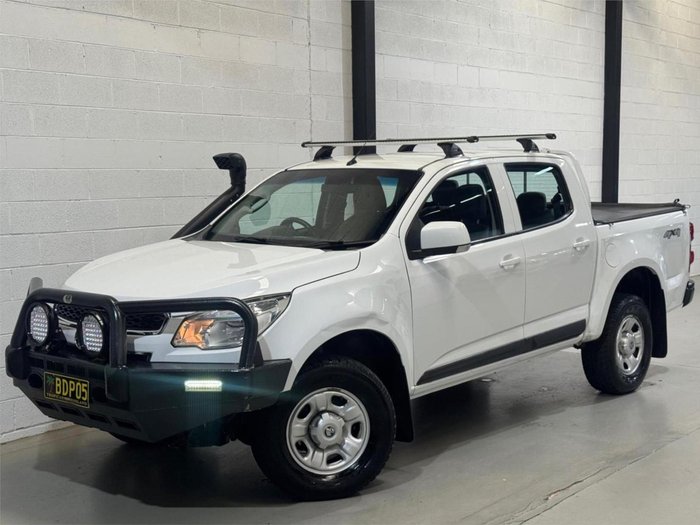 2016 Holden Colorado LS RG MY16 4X4 Dual Range Summit White