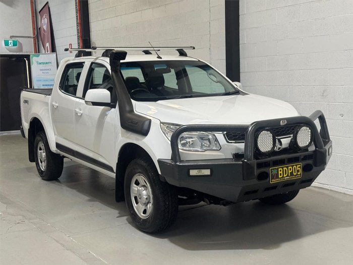 2016 Holden Colorado LS RG MY16 4X4 Dual Range Summit White