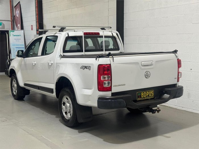 2016 Holden Colorado LS RG MY16 4X4 Dual Range Summit White
