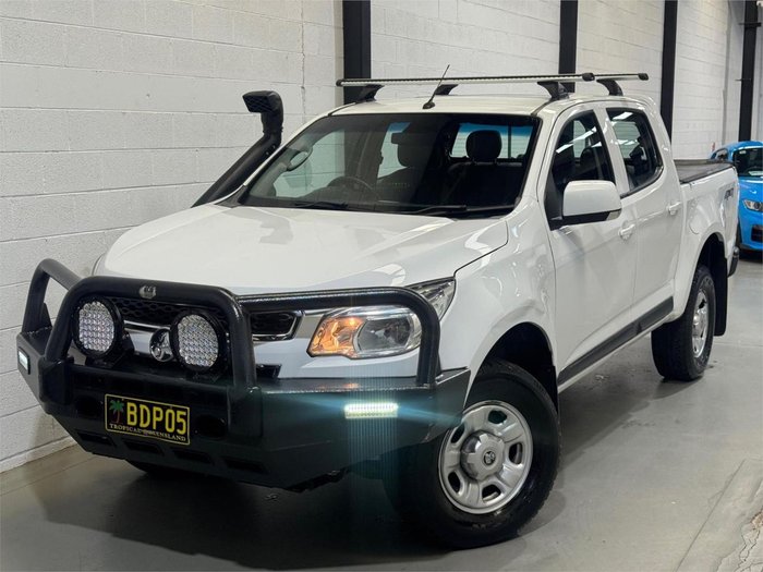 2016 Holden Colorado LS RG MY16 4X4 Dual Range Summit White