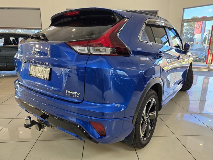 2022 Mitsubishi Eclipse Cross PHEV Exceed YB MY22 AWD Lightning Blue