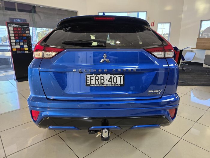 2022 Mitsubishi Eclipse Cross PHEV Exceed YB MY22 AWD Lightning Blue