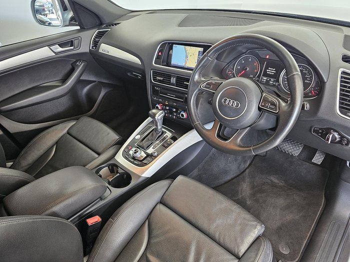 2016 Audi Q5 TDI Sport Edition 8R MY16 Four Wheel Drive Florett Silver