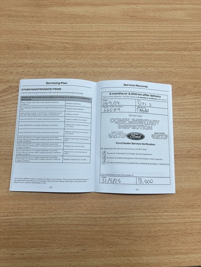 2024 Ford Everest Platinum