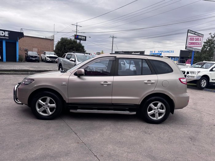 2007 Hyundai Santa Fe SX CM MY07 4X4 On Demand Gold
