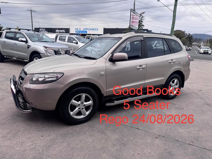 2007 Hyundai Santa Fe SX CM MY07 4X4 On Demand Gold