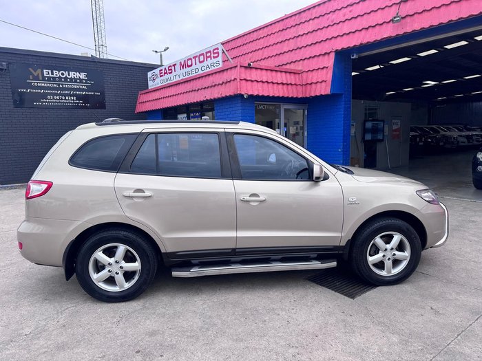 2007 Hyundai Santa Fe SX CM MY07 4X4 On Demand Gold