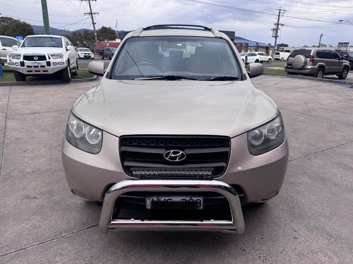 2007 Hyundai Santa Fe SX CM MY07 4X4 On Demand Gold