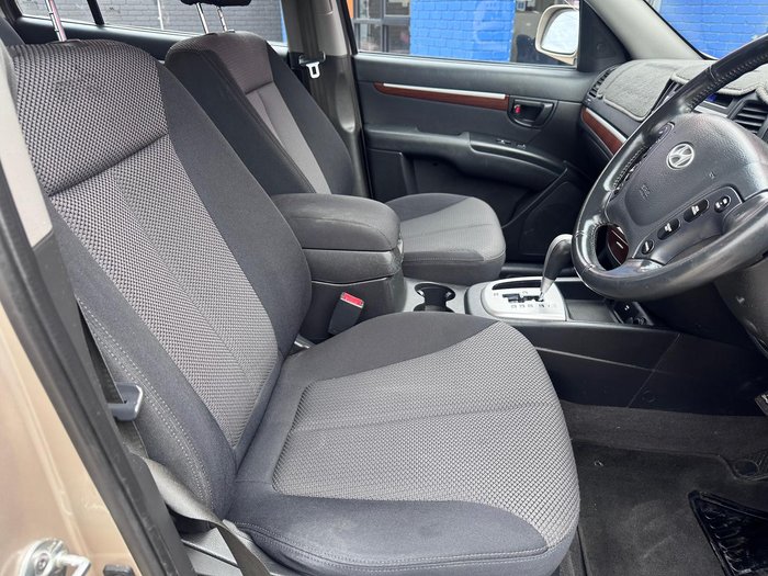 2007 Hyundai Santa Fe SX CM MY07 4X4 On Demand Gold