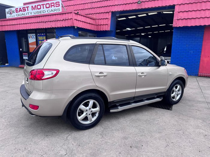 2007 Hyundai Santa Fe SX CM MY07 4X4 On Demand Gold