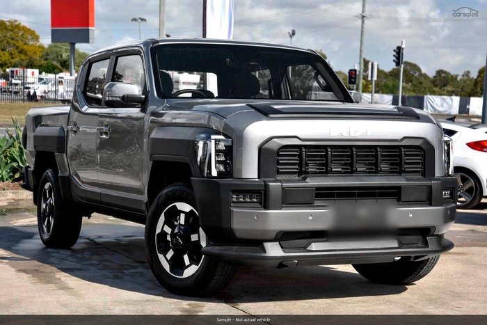 2025 Kia Tasman SX+ TK MY26 4X4 Dual Range Steel Grey