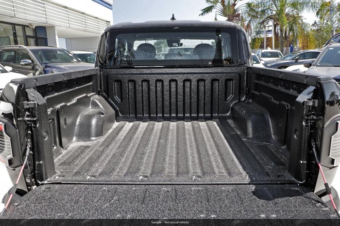 2025 Kia Tasman SX+ TK MY26 4X4 Dual Range Aurora Black