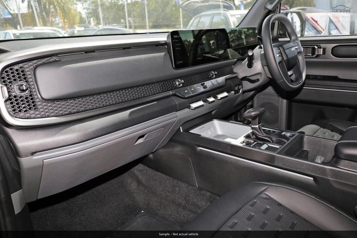 2025 Kia Tasman SX+ TK MY26 4X4 Dual Range Aurora Black