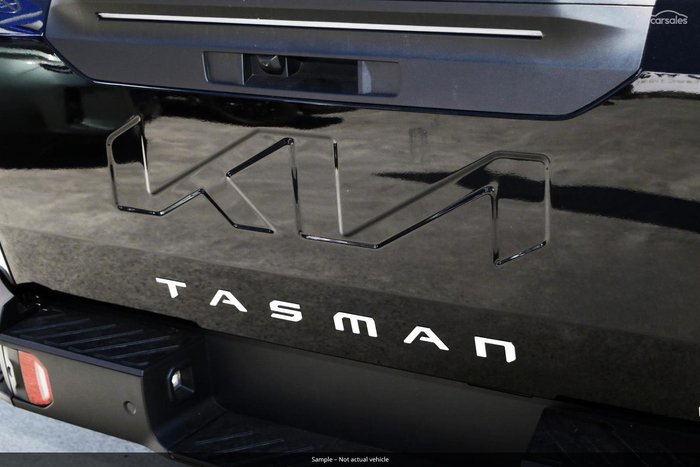 2025 Kia Tasman SX+ TK MY26 4X4 Dual Range Aurora Black