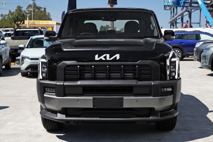 2025 Kia Tasman SX+ TK MY26 4X4 Dual Range Aurora Black