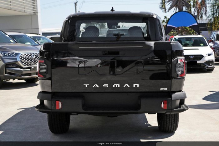 2025 Kia Tasman SX+ TK MY26 4X4 Dual Range Aurora Black
