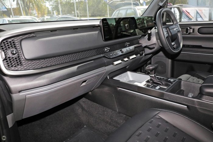 2025 Kia Tasman SX+ TK MY26 4X4 Dual Range Aurora Black