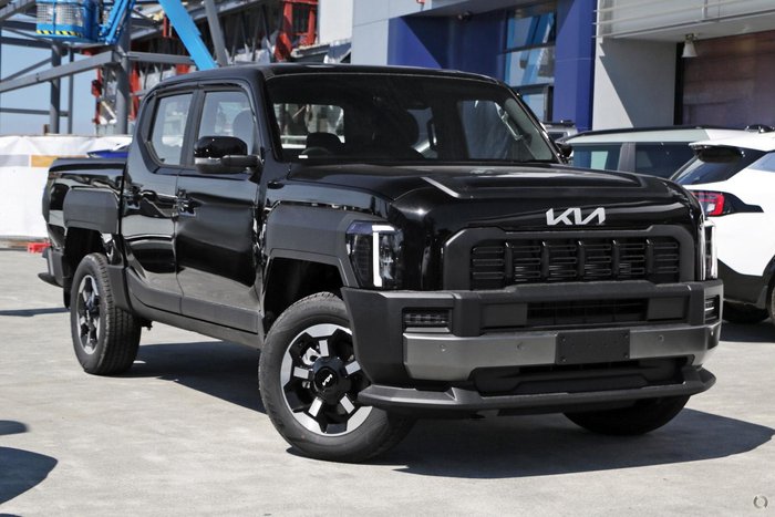2025 Kia Tasman SX+ TK MY26 4X4 Dual Range Aurora Black