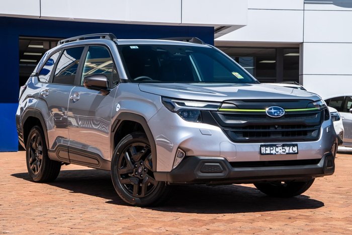 2025 Subaru Forester Sport S6 MY26 AWD Ice Silver