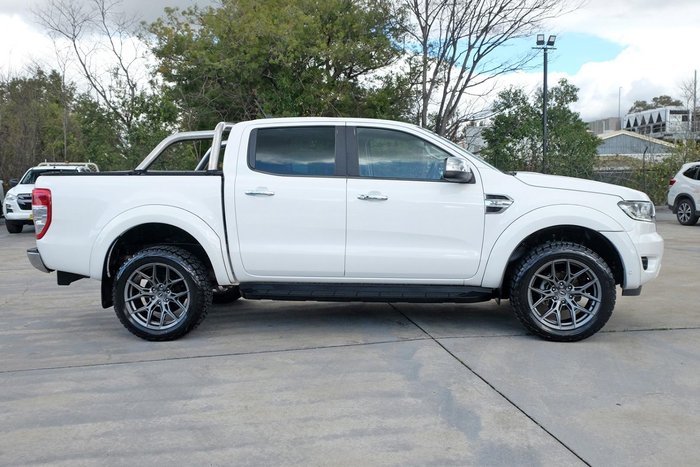 2021 Ford Ranger XLT PX MkIII MY21.25 4X4 Dual Range WHITE