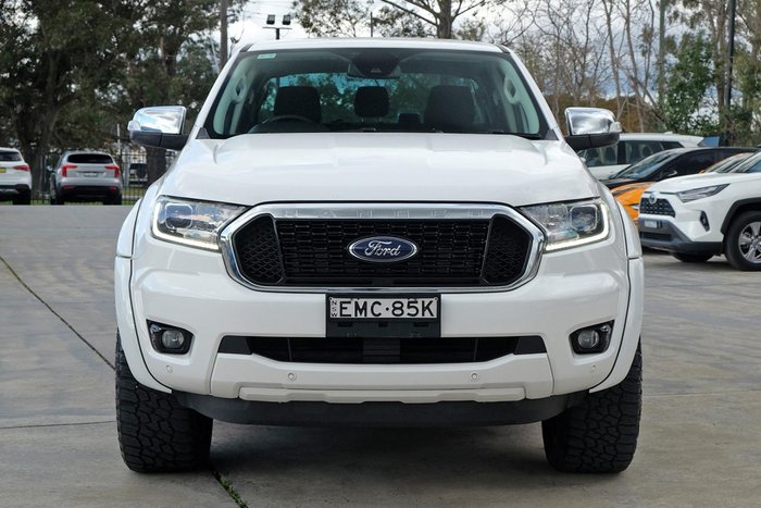 2021 Ford Ranger XLT PX MkIII MY21.25 4X4 Dual Range WHITE