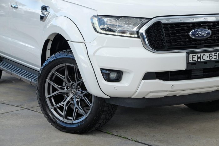 2021 Ford Ranger XLT PX MkIII MY21.25 4X4 Dual Range WHITE