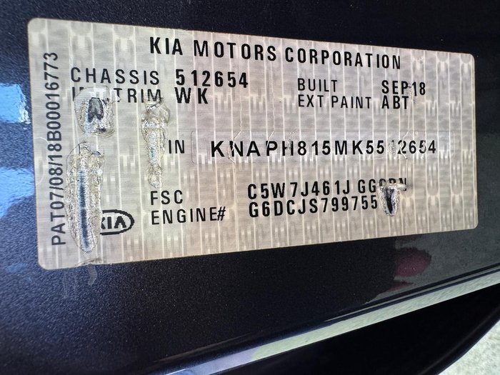 2018 Kia Sorento Si