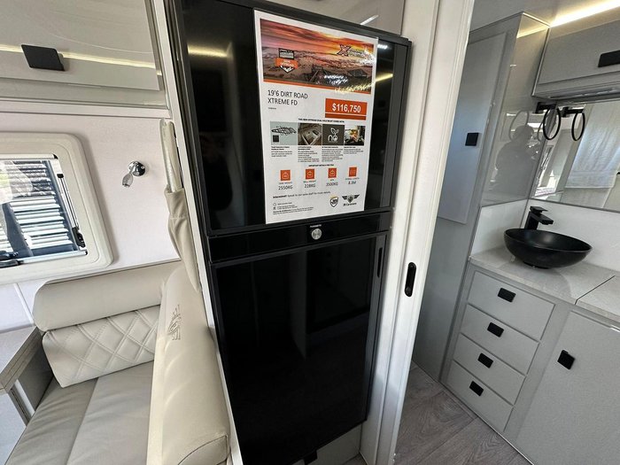 2025 JB Caravans Dirt Road Xtreme 19'6 Fd Cafe Save $12,365 Was $123,650