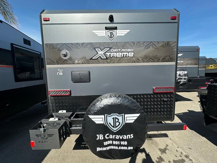 2025 JB Caravans Dirt Road Xtreme 19'6 Fd Cafe Save $12,365 Was $123,650