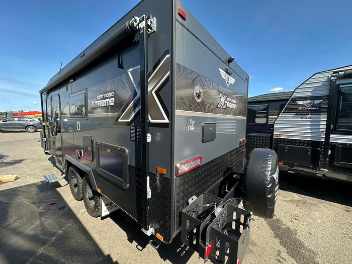 2025 JB Caravans Dirt Road Xtreme 19'6 Fd Cafe Save $12,365 Was $123,650