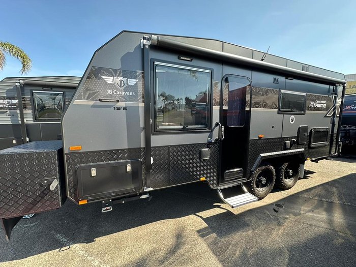 2025 JB Caravans Dirt Road Xtreme 19'6 Fd Cafe Save $12,365 Was $123,650
