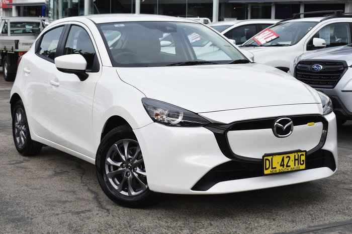 2024 Mazda 2 G15 Pure DJ Series Snowflake White Pearl