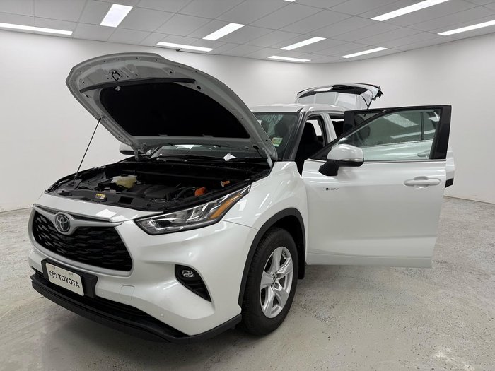 2025 Toyota Kluger GX AXUH78R 4X4 On Demand Frosted White