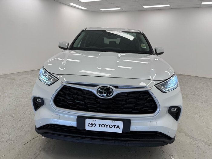 2025 Toyota Kluger GX AXUH78R 4X4 On Demand Frosted White