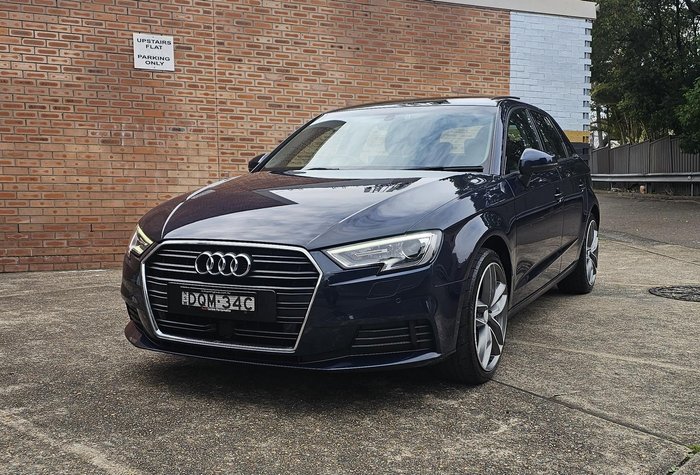 2017 Audi A3 8V MY18 Ara Blue