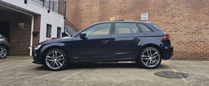 2017 Audi A3 8V MY18 Ara Blue