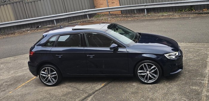 2017 Audi A3 8V MY18 Ara Blue