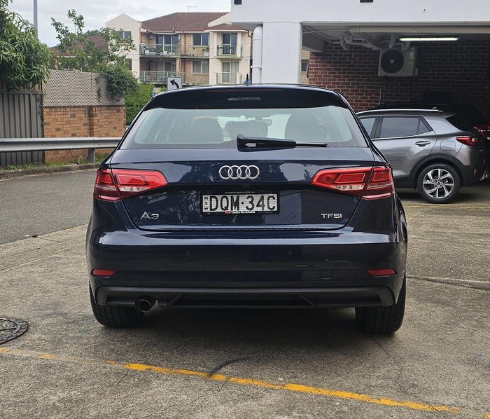 2017 Audi A3 8V MY18 Ara Blue