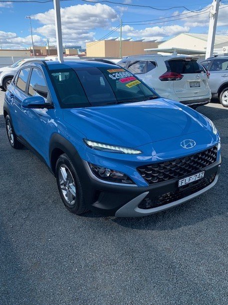 2022 Hyundai Kona OS.V4 MY22 SURFY BLUE