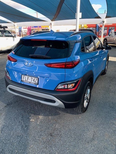 2022 Hyundai Kona OS.V4 MY22 SURFY BLUE