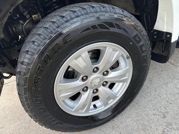 2015 Mitsubishi Triton GLX MN MY15 4X4 Dual Range White