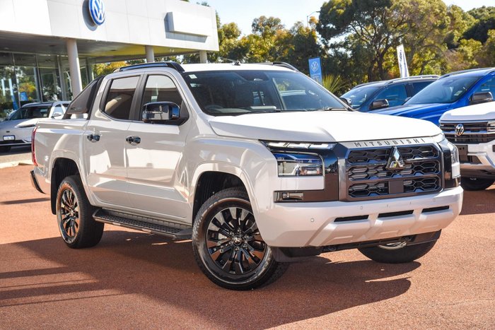 2025 Mitsubishi Triton GSR MV MY25 4X4 Dual Range White Diamond