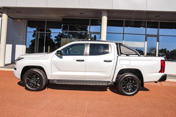 2025 Mitsubishi Triton GSR MV MY25 4X4 Dual Range White Diamond