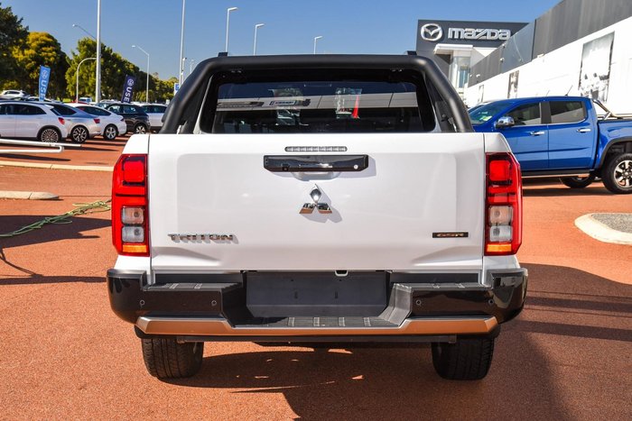 2025 Mitsubishi Triton GSR MV MY25 4X4 Dual Range White Diamond