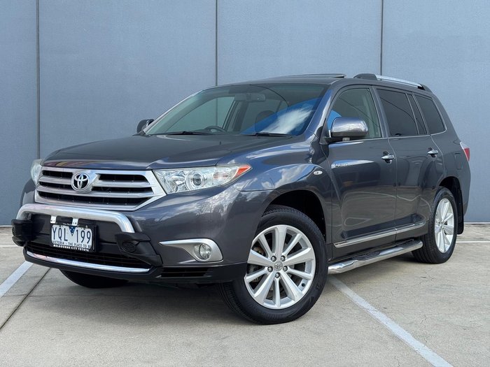 2011 Toyota Kluger Grande GSU45R MY11 AWD Graphite
