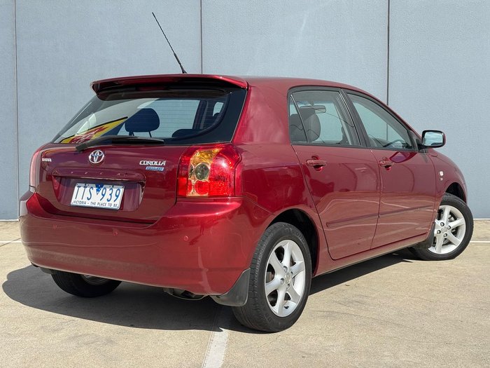 2005 Toyota Corolla Conquest ZZE122R Crimson