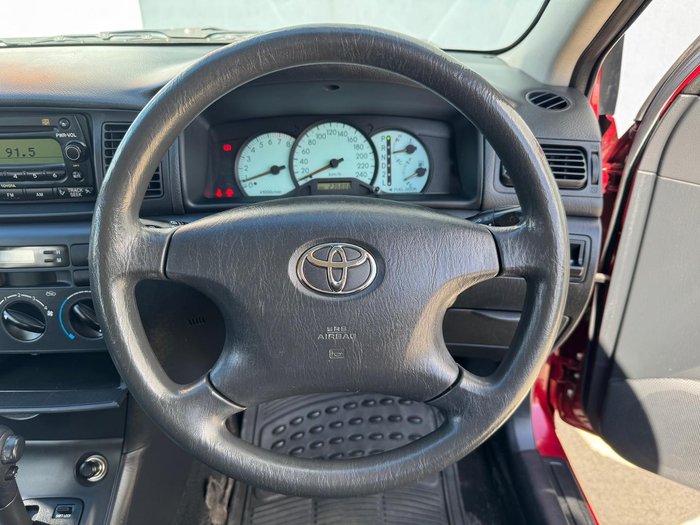 2005 Toyota Corolla Conquest ZZE122R Crimson