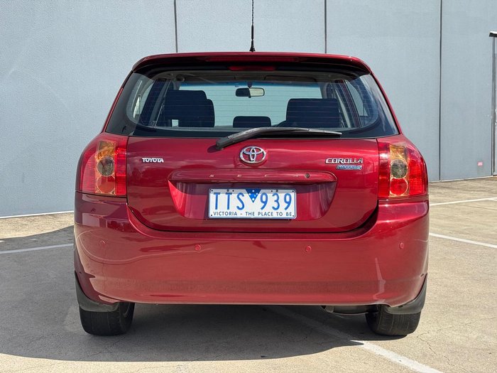 2005 Toyota Corolla Conquest ZZE122R Crimson