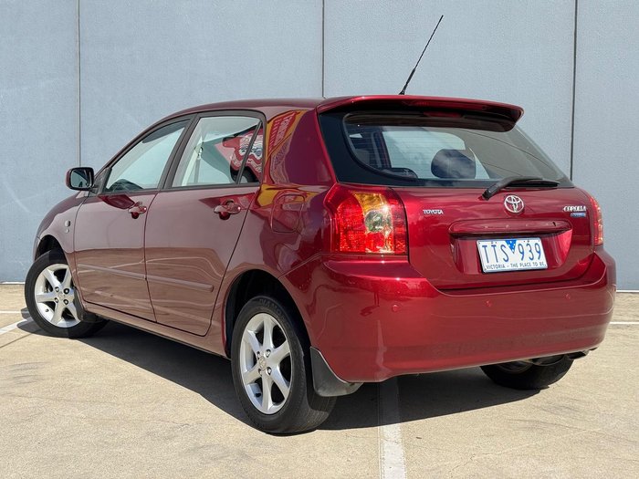 2005 Toyota Corolla Conquest ZZE122R Crimson